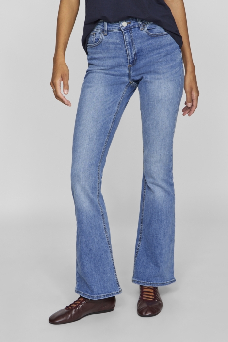 Vila vibetty rw flared jeans lbd osc239-